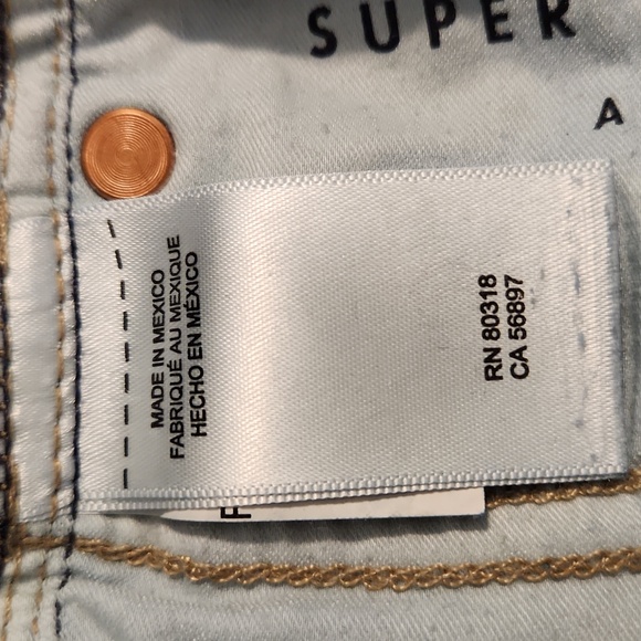 Lucky Brand Mid Rise Super Skinny Ava Jeans - Size 8/29 - Picture 7 of 8